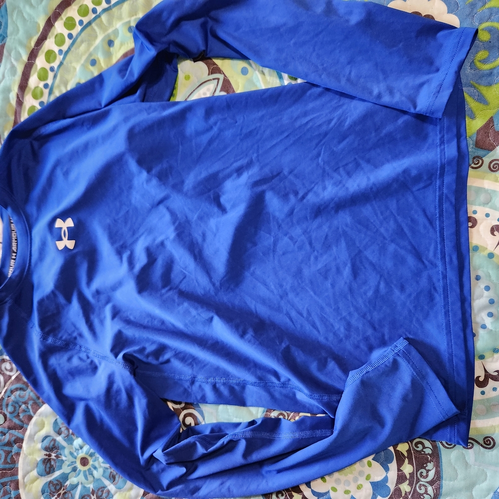 Under Armour Royal Blue Performance Top - Picture 4 of 8
